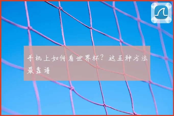 手机上如何看世界杯？这五种方法最靠谱